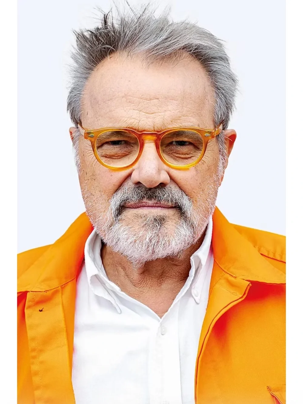Oliviero Toscani’s Personal Sunglasses — Honey Round Frames